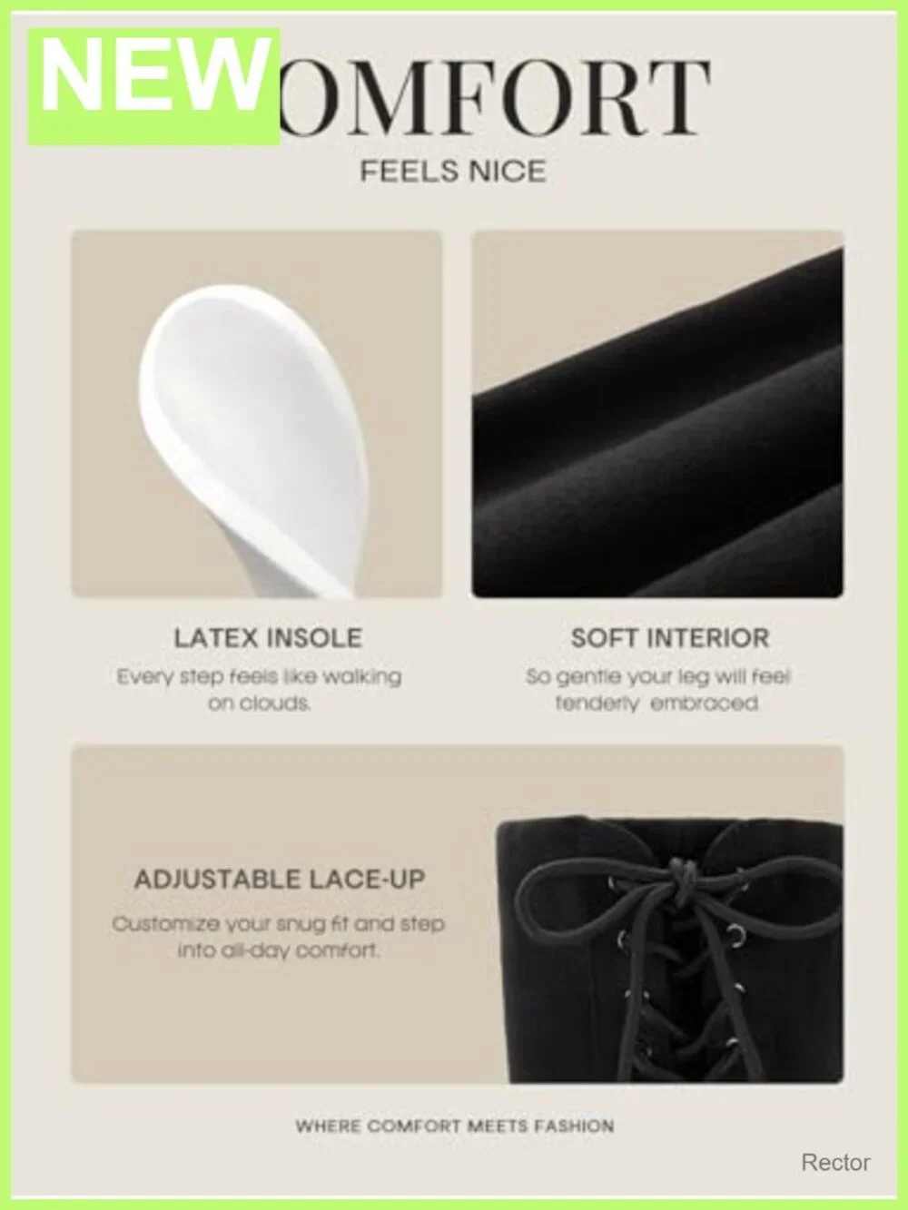 Over The Knee Thigh High Boots Faux Suede Block Heel Round Toe